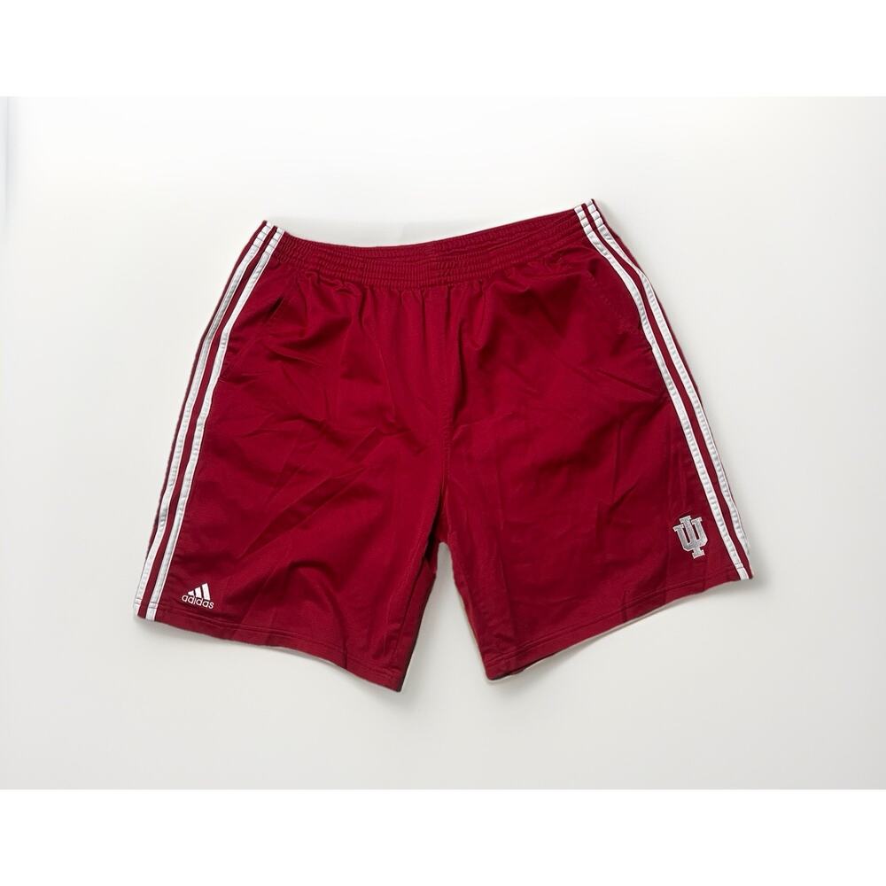Vtg Adidas Indiana Hoosiers Basketball Shorts Baggy Men's XL Red